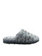 Winter Women's Slippers Gray