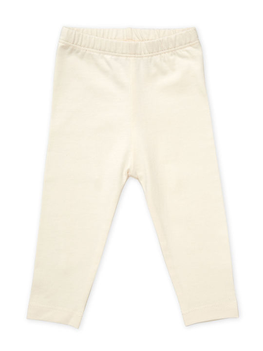 Kids Leggings Long Antique White Louie
