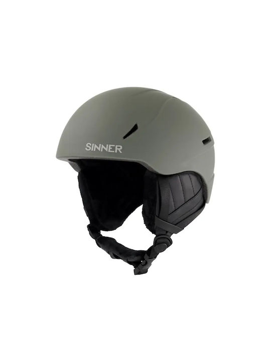Sinner Men's Helmet for Ski & Snowboard Green