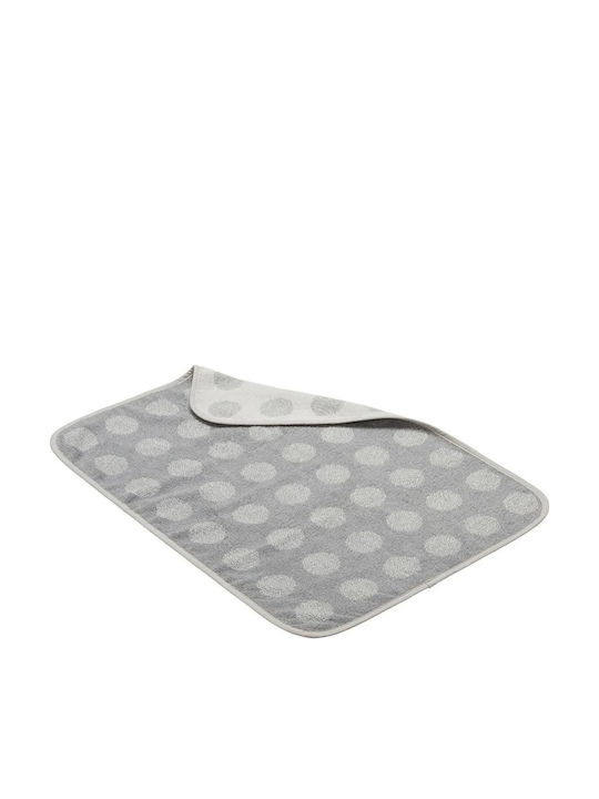 Leander Στρωματάκι από Ύφασμα Cool Grey 50x65cm