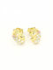 Емайл Детски Обеци Studs Еднорози от Злато 9K