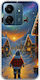 Santa Over Village Xiaomi Poco C65 Flexible TPU Transparent Silicone Mobile Phone Case