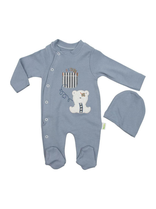 Kamtex Baby Babystrampler Sky Blue