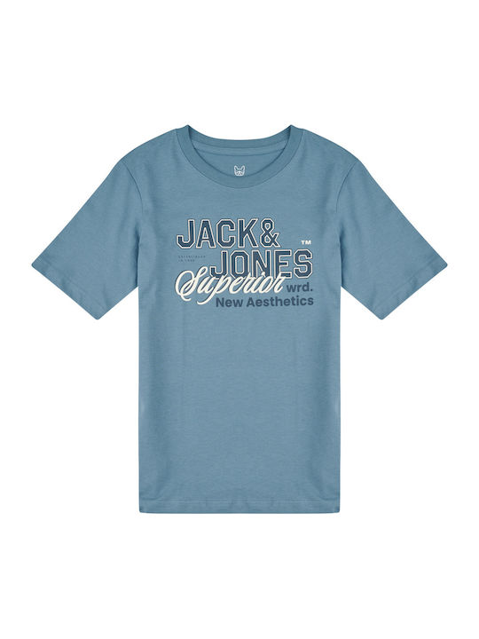 Jack & Jones Tricou pentru copii Albastru Jjelo...