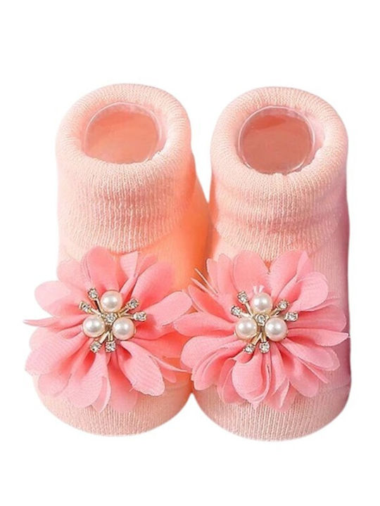 TakTakBaby Kids' Socks Salmon Pink