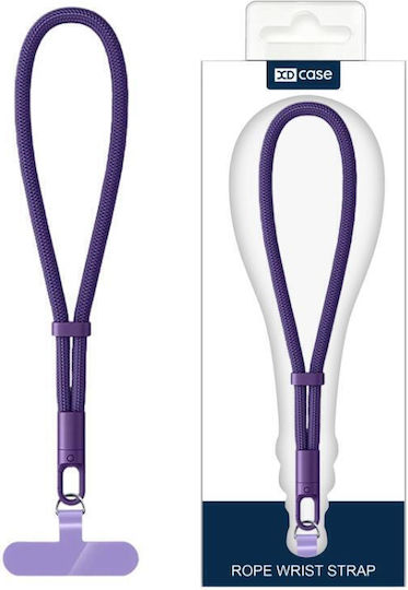 Adjustable Mobile Phone Wrist Cord Xdcase Flange Dark Purple