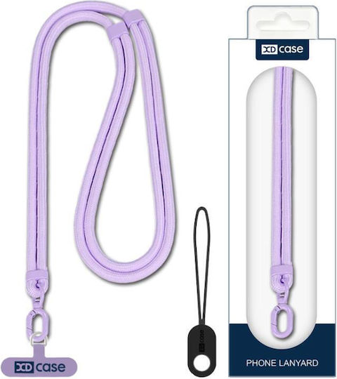 Ρυθμιζόμενο Κορδόνι Κινητού Τηλεφώνου Xdcase Crossbody Λιλά Μωβ
