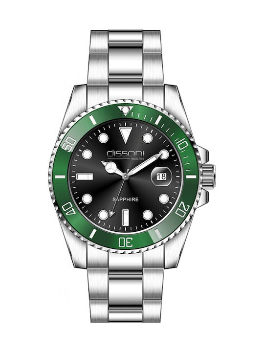 Dissoni Watch Battery with Metal Bracelet Dissoni Watch Battery with Metal Bracelet