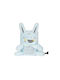 Kikka Boo Blanket Nursery Swaddling Blankets Fleece Light Blue with Animal 75x100cm