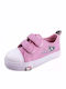 Kinder Sneaker mit Bügel- und Schleifenverschluss Rosa