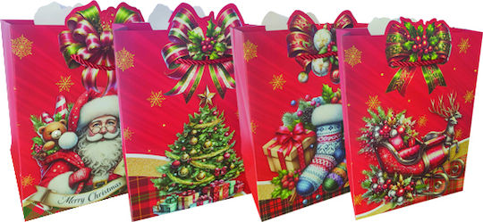 AGC Christmas Bag for Gift Multicolored 11x32cm.
