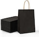 +Efo Paper Bag for Gift Black 26x12x33cm. 25pcs