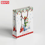 +Efo Christmas Bag for Gift White 32x42cm. 12pcs