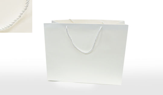 Paperpack Net Bag for Gift White 32x11x25.5cm. 12pcs
