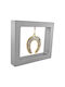 Prince Silvero Tischplatte Glücksbringer Hufeisen Bronze aus Metall 12x14cm 1Stück