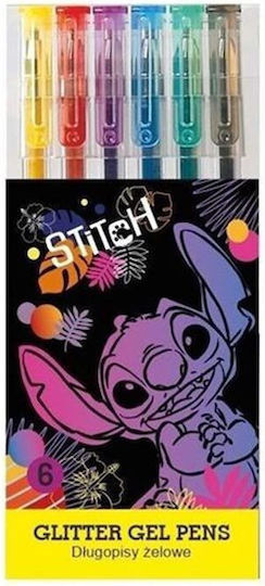Disney Stitch Gel Pen 6 Pieces