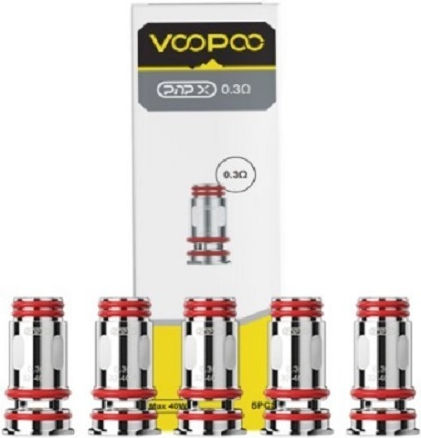 Voopoo PnP X Widerstand für Elektronische Zigaretten 0.3ohm (Dampfmethode) 5Stück