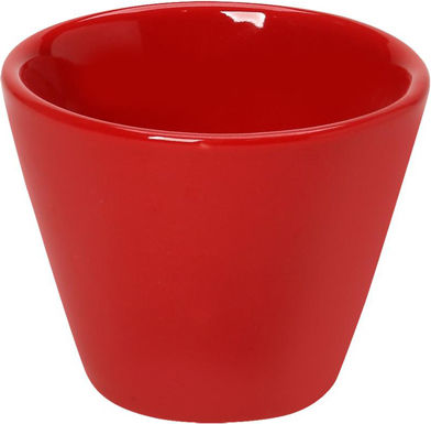 Espiel Serving Bowl Round made of Porcelain Red with Diameter 6cm