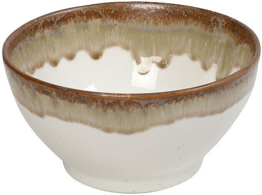 Espiel Essentials Cereal Serving Bowl Round Ceramic Beige with Diameter 10cm