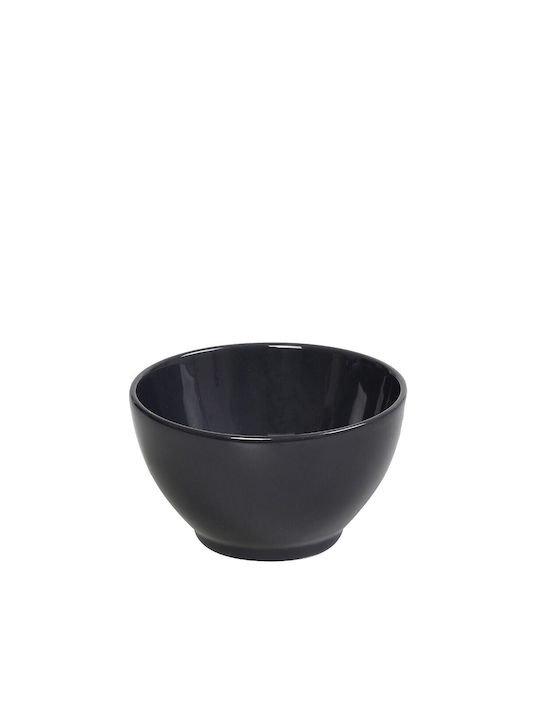 Espiel Essentials Cereal Serving Bowl Round Ceramic Anthracite with Diameter 11cm