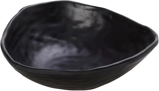 Espiel Wavy Matte Serving Bowl Oval made of Melamine 18x17cm