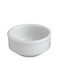GTSA Dip Serving Bowl Round made of Porcelain White with Diameter 6cm