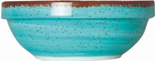 GTSA Tiffany Servierschüssel Rund aus Porzellan Blue mit Durchmesser 14cm