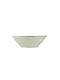 Kutahya Porselen Mood ColorX Serving Bowl Round made of Porcelain Beige with Diameter 16cm