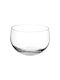 Ice Cream Serving Bowl Round Glass Transparent with Diameter 6cm