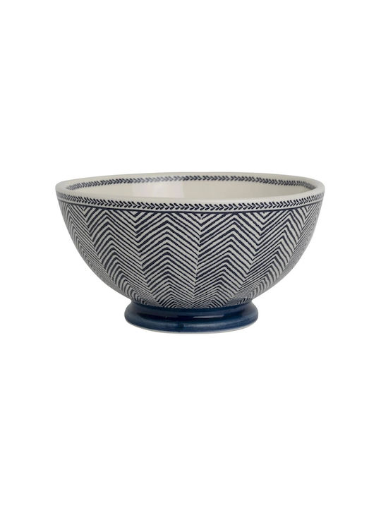 Laura Ashley Round Ceramic Serving Bowl with Di...