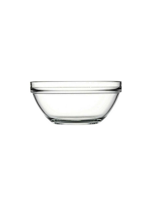 Uniglass Servierschüssel Rund Glas Transparent mit Durchmesser 7.5cm