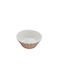 Koopman Bol de Servire Rotund Ceramică Alb cu Diametru 8.5buc