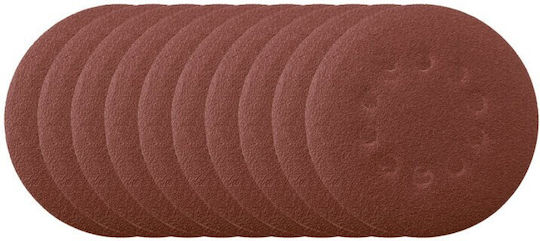 Scheppach Sandpaper K180 125x125mm Set 9pcs