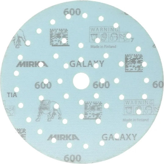 Mirka Galaxy Orbital Sander Sanding Sheet K500 with Holes 150x150mm Set 50pcs