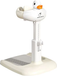 Baby Bath Stand Folding Adjustable Height & Non-Slip Base – Khaki Seat