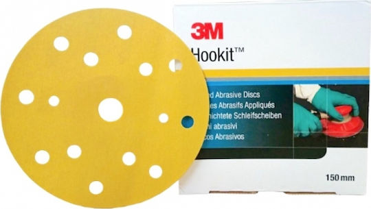 3M Hookit 255p Φύλλο Λείανσης Έκκεντρου Τριβείου K320 Σετ 100τμχ