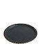 Espiel Round Serving Tray in Green Color 43x43cm LTG43K12-1 1pcs