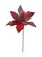 Iliadis Christmas Decorative Alexandrian 30cm Poinsettia 6pcs