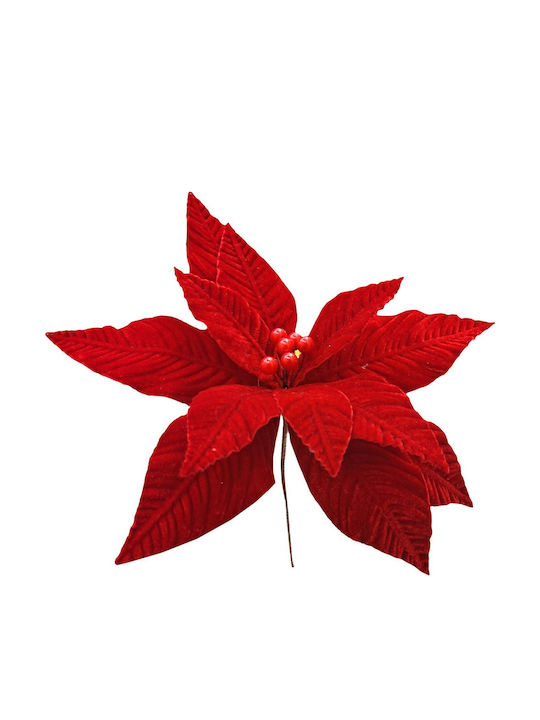 XMASfest Christmas Decorative Flower 30cm 6pcs