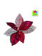 AGC Weihnachtsdekoration Blume Länge 23cm.