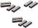 Double Copper Swivels Fishing Line 2.50mm 10 Pieces Black Diamond