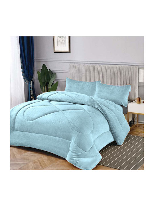 Kraft World Duvet Cover Queen 220x240cm Ahana Blue