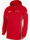 Nba Chicago Bulls Dri-Fit Φούτερ με Κουκούλα Κόκκινο