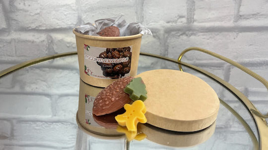 Αρωματικό Wax Melt Waffle με Άρωμα Μελομακάρονο 8249 80gr