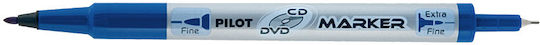 Pilot Marker Pen Markere pentru CD/DVD 2mm Albastru 12buc