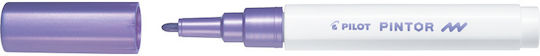Pilot Pintor F Перманентни Маркери 2.8мм Purple Metallic 6бр