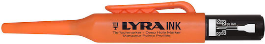 Lyra Ink Μαρκαδόροι Υπογράμμισης Μαύρος 1mm Σετ 10τμχ