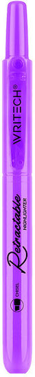 Writech Marker evidențiator Writech, retractabil, plat, 1-4mm, neon mov 545731