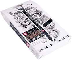 Sakura Pigma Micron Μαρκαδόροι Σχεδίου Black Σε...