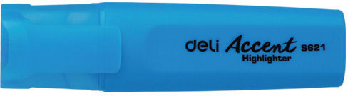 Deli Accent S621 Highlighter 5mm Blue